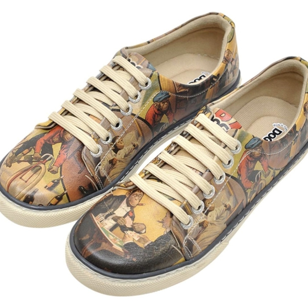 DOGO Sneakers Barnum Design Women Sneakers Vegan Size 8